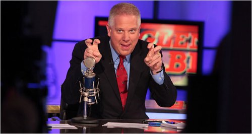 Glenn Beck, after two months, has 2.3 million viewers